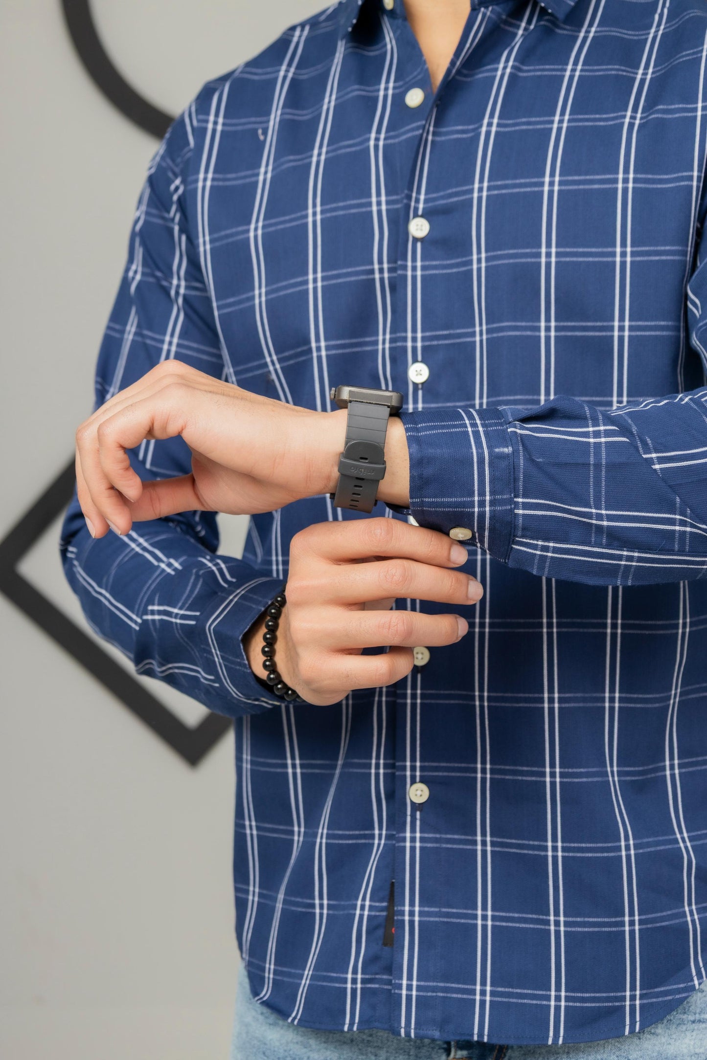 Blue Check Shirt