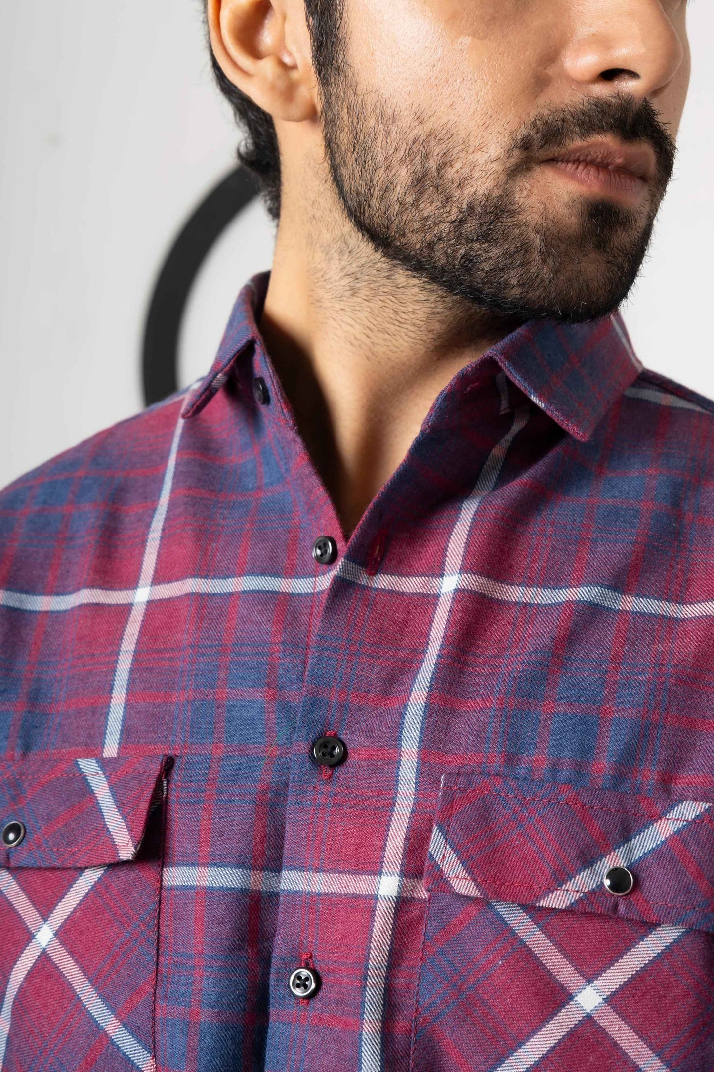 Pink Spinal Check Shirt