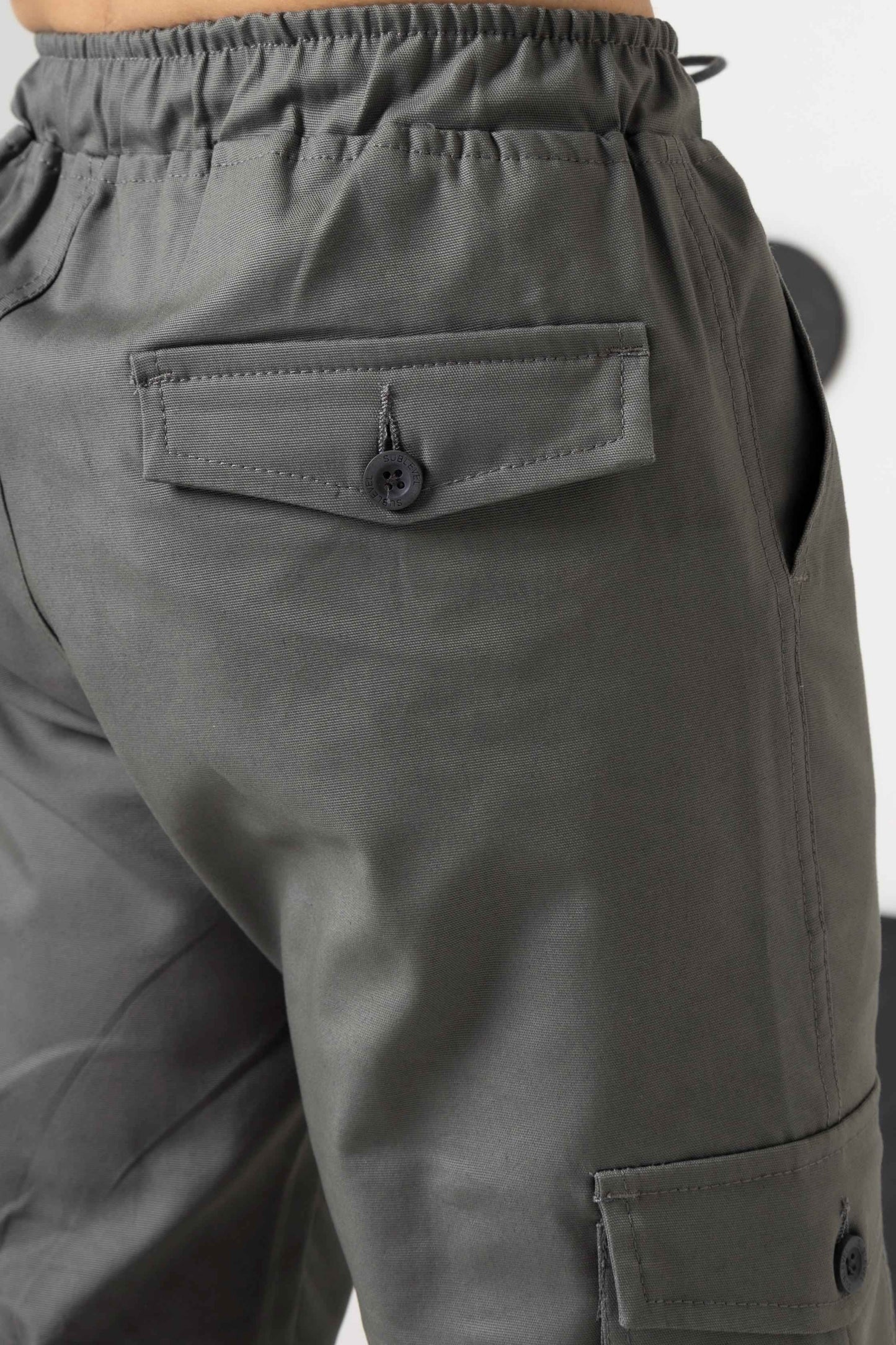 Zinc Grey Comfort Canves Cargo