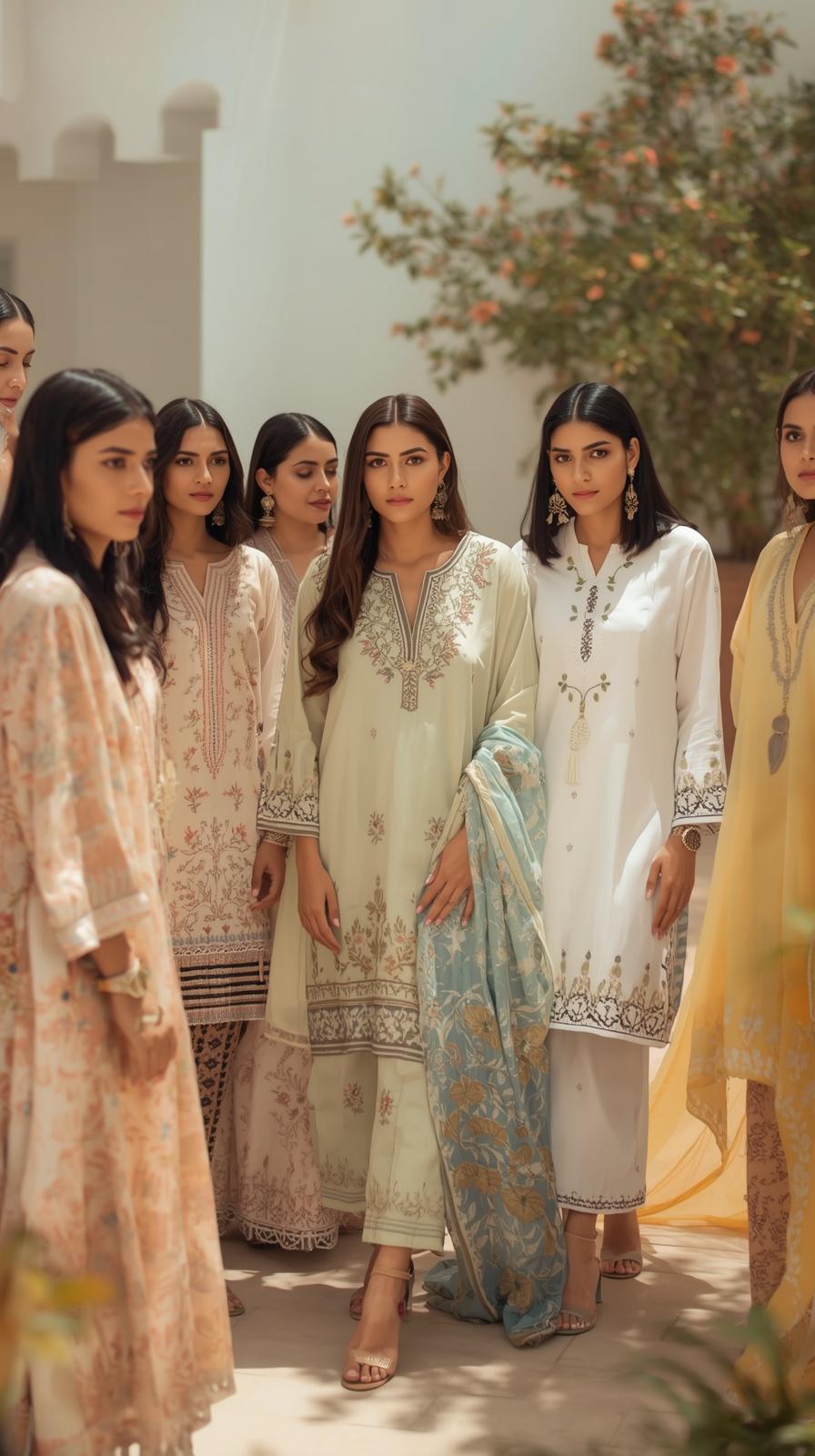 Zeenat Wear unstitched cotton suits for women Pakistan summer collection