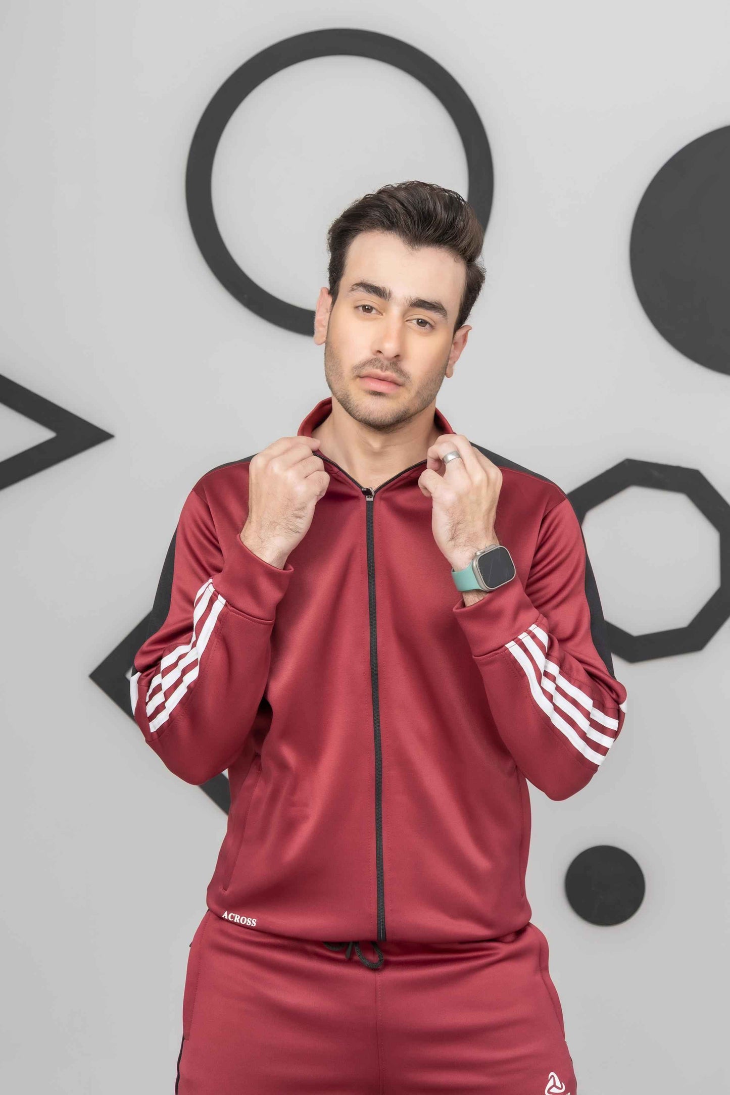 Antique Maroon Across Tracksuit
