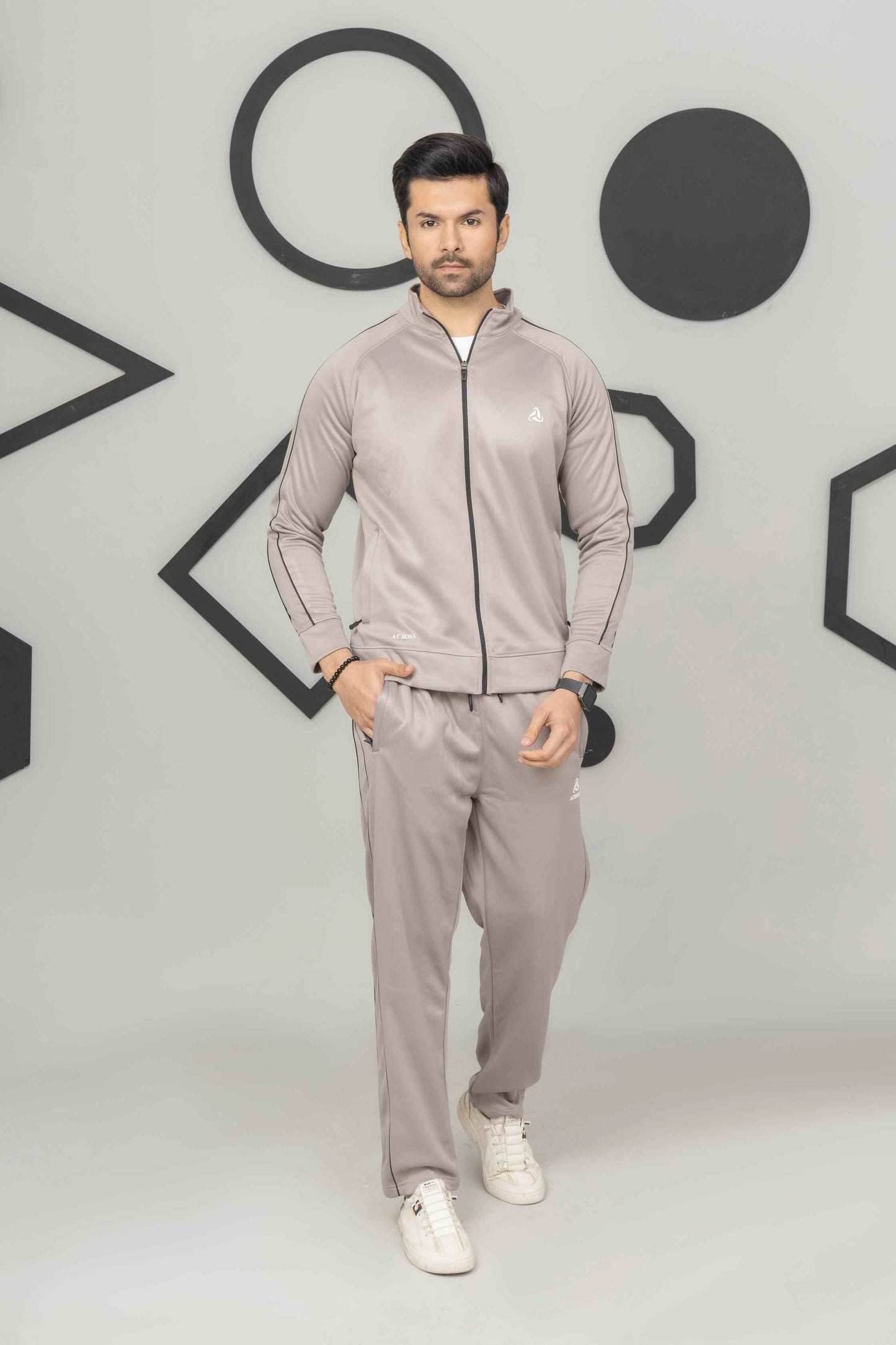 Harbor Gray Across Tracksuit