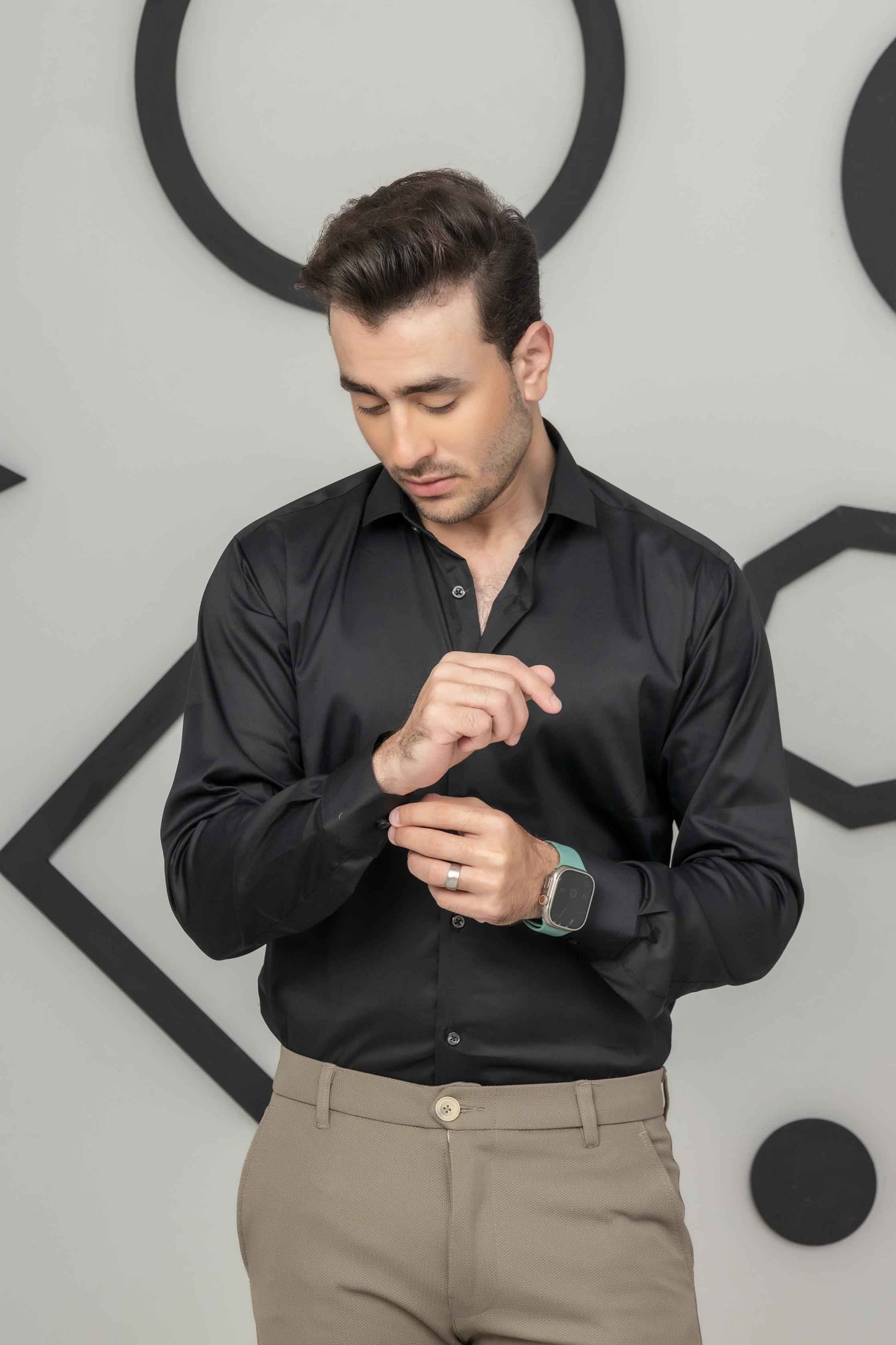 Black Dress Shirt
