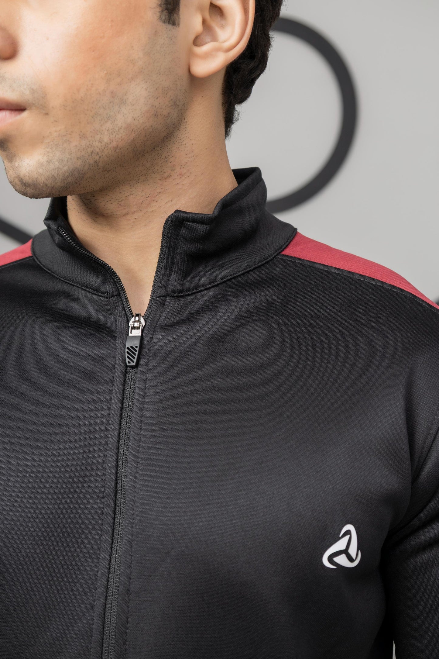 Black & Red Across Tracksuit