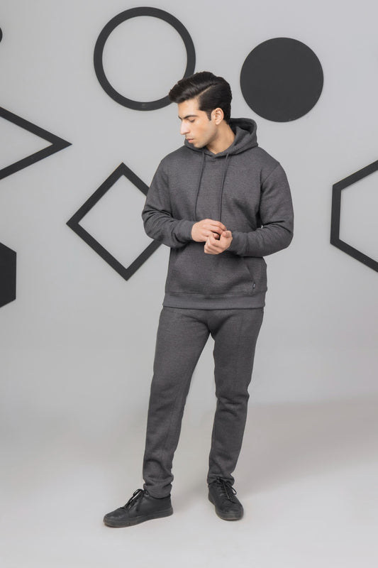 Dark Grey Flees Tracksuit