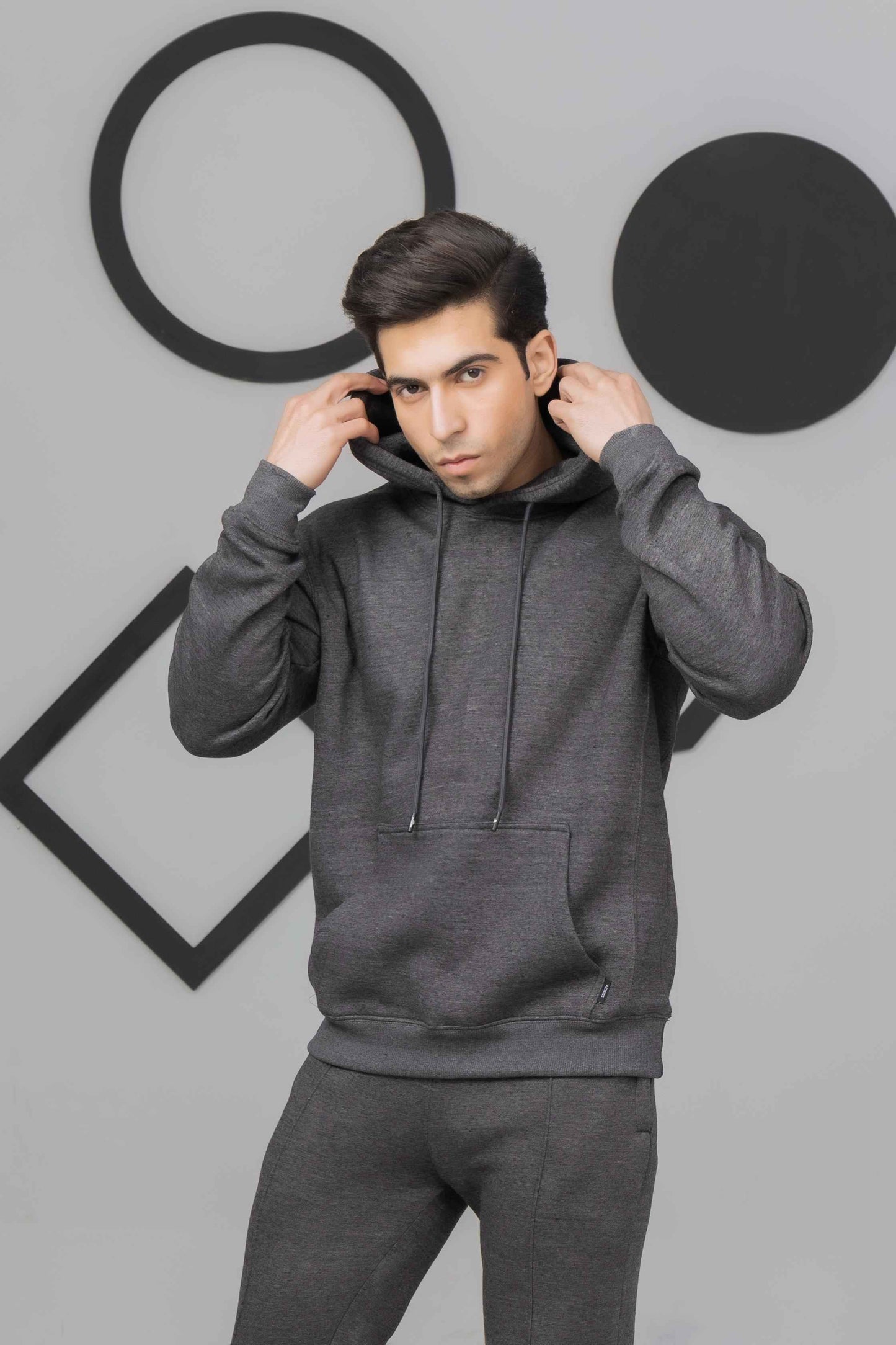 Dark Grey Flees Tracksuit
