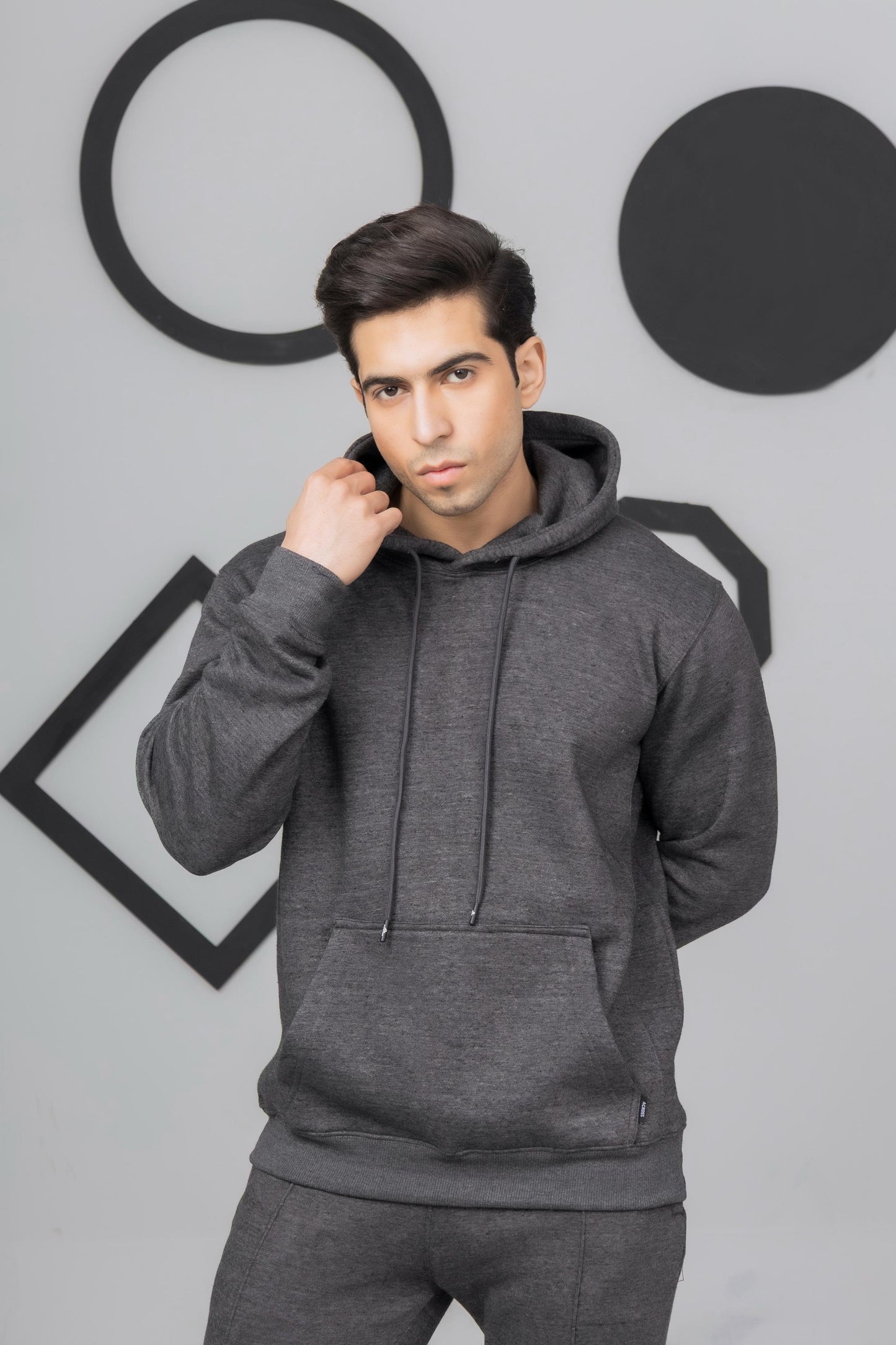 Dark Grey Flees Tracksuit