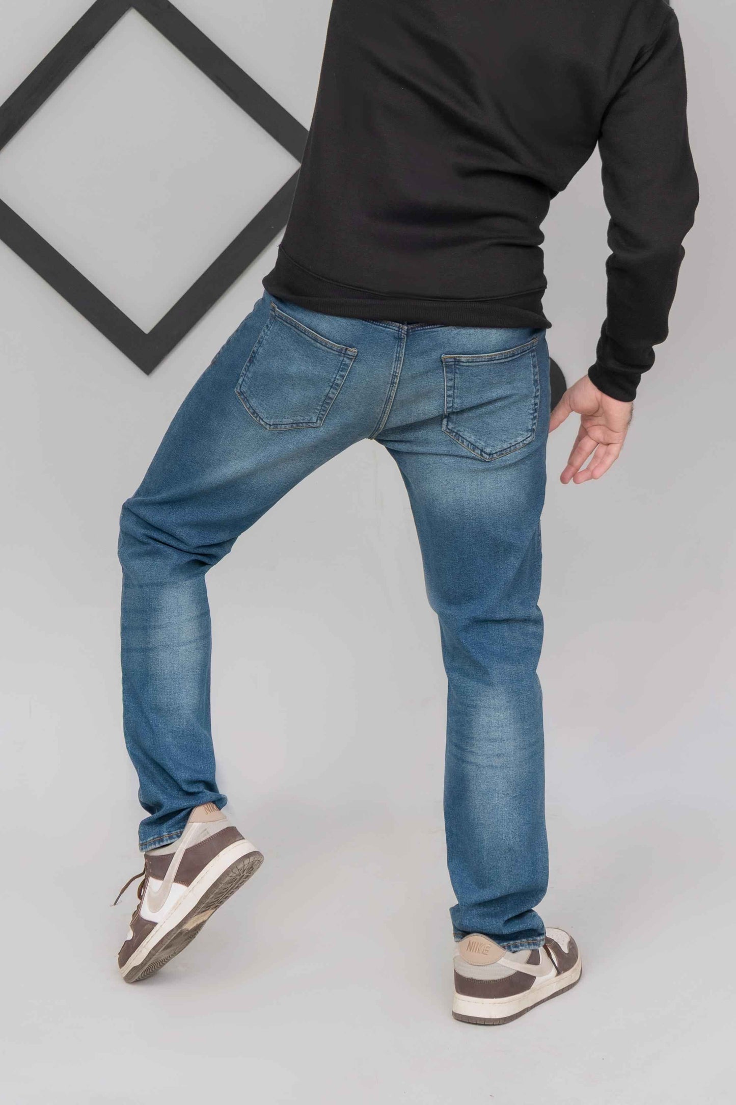 Mid Blue Export Jeans