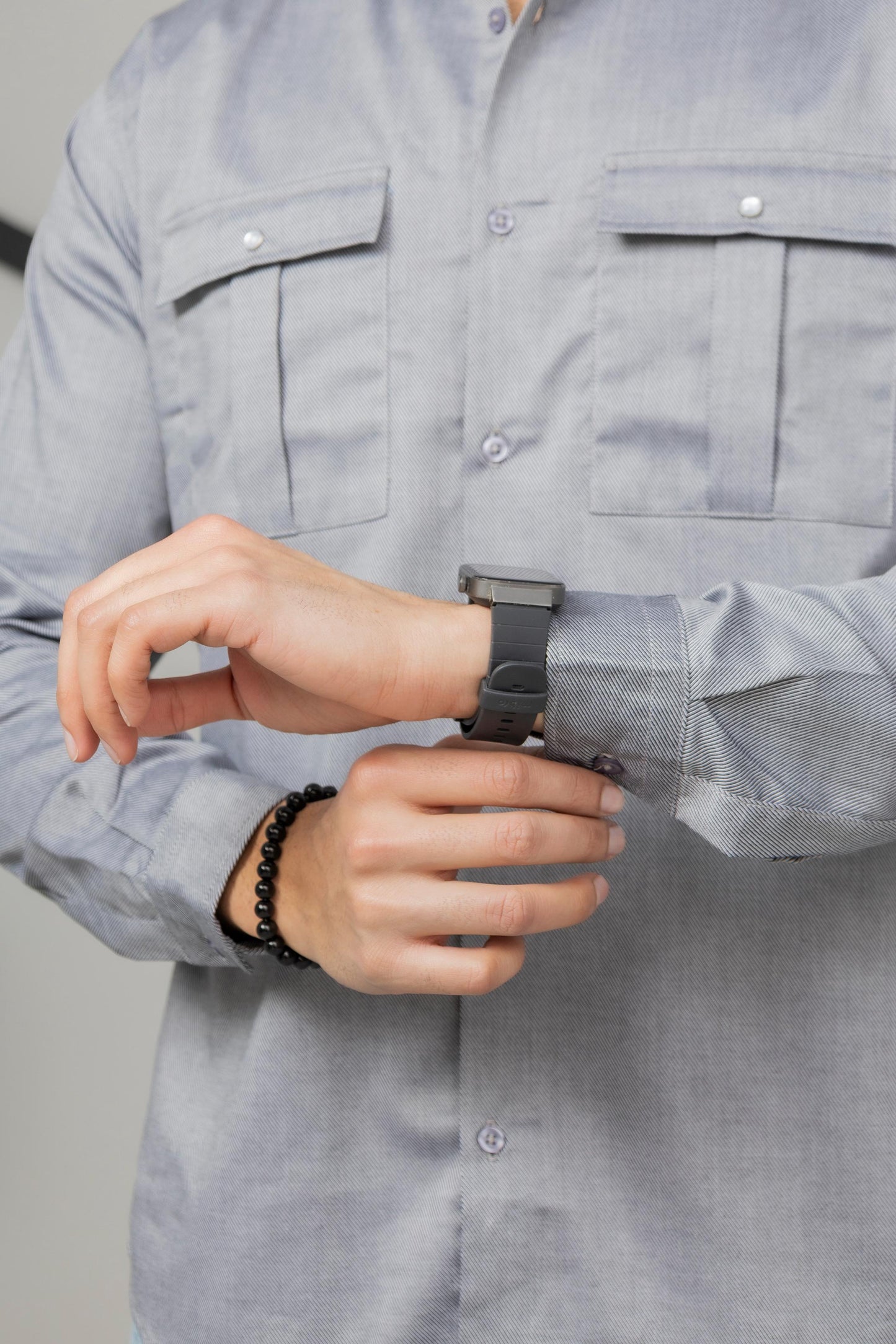 Light Grey Casual Shirt