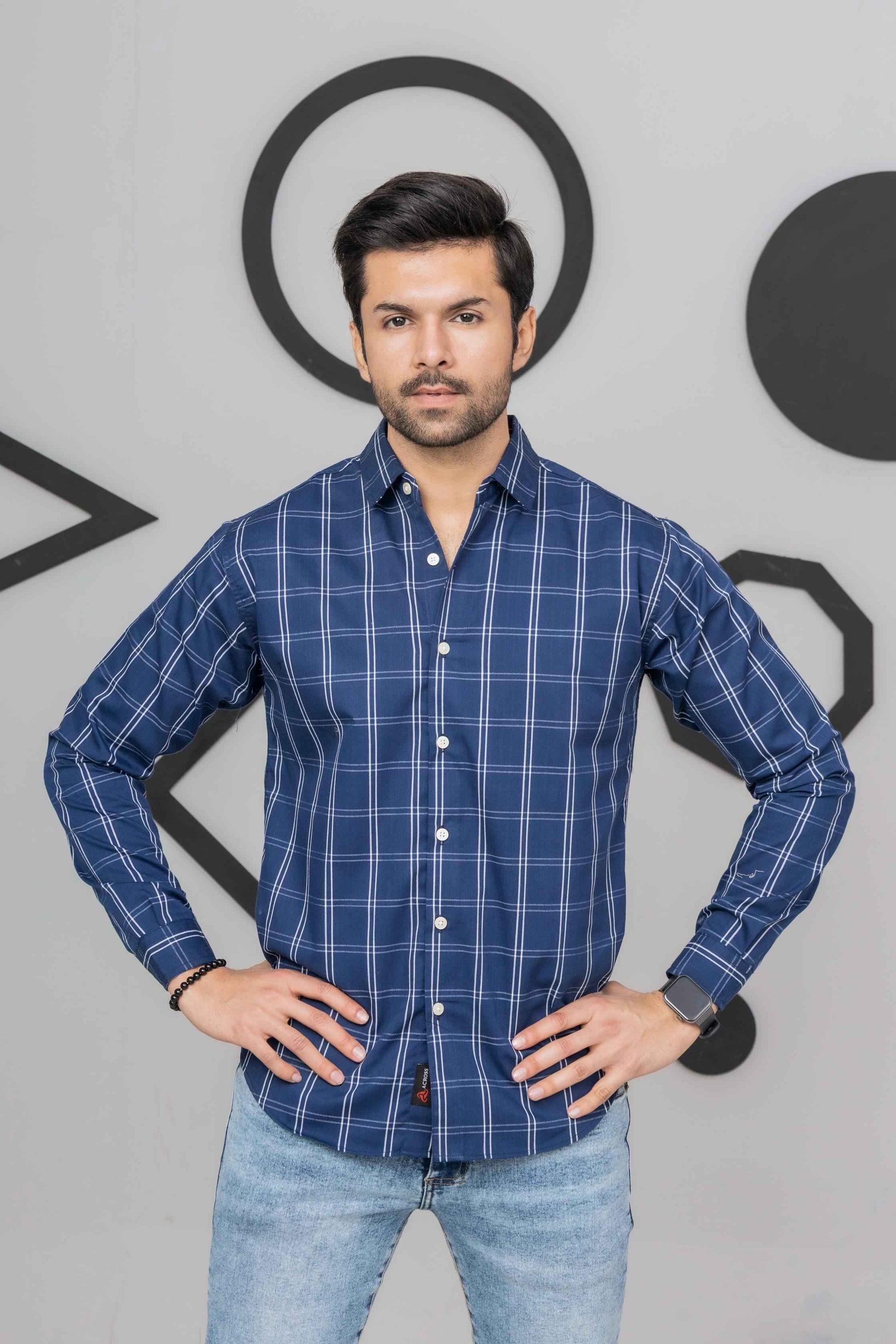 Blue Check Shirt