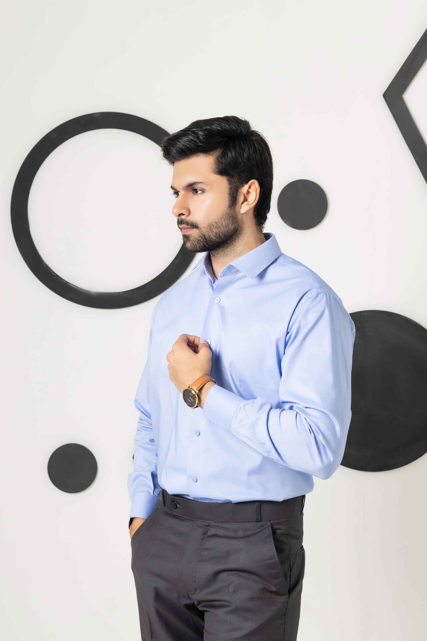 Sky Blue Dress Shirt