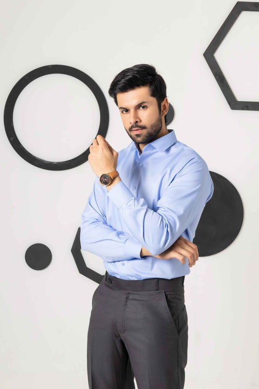Sky Blue Dress Shirt