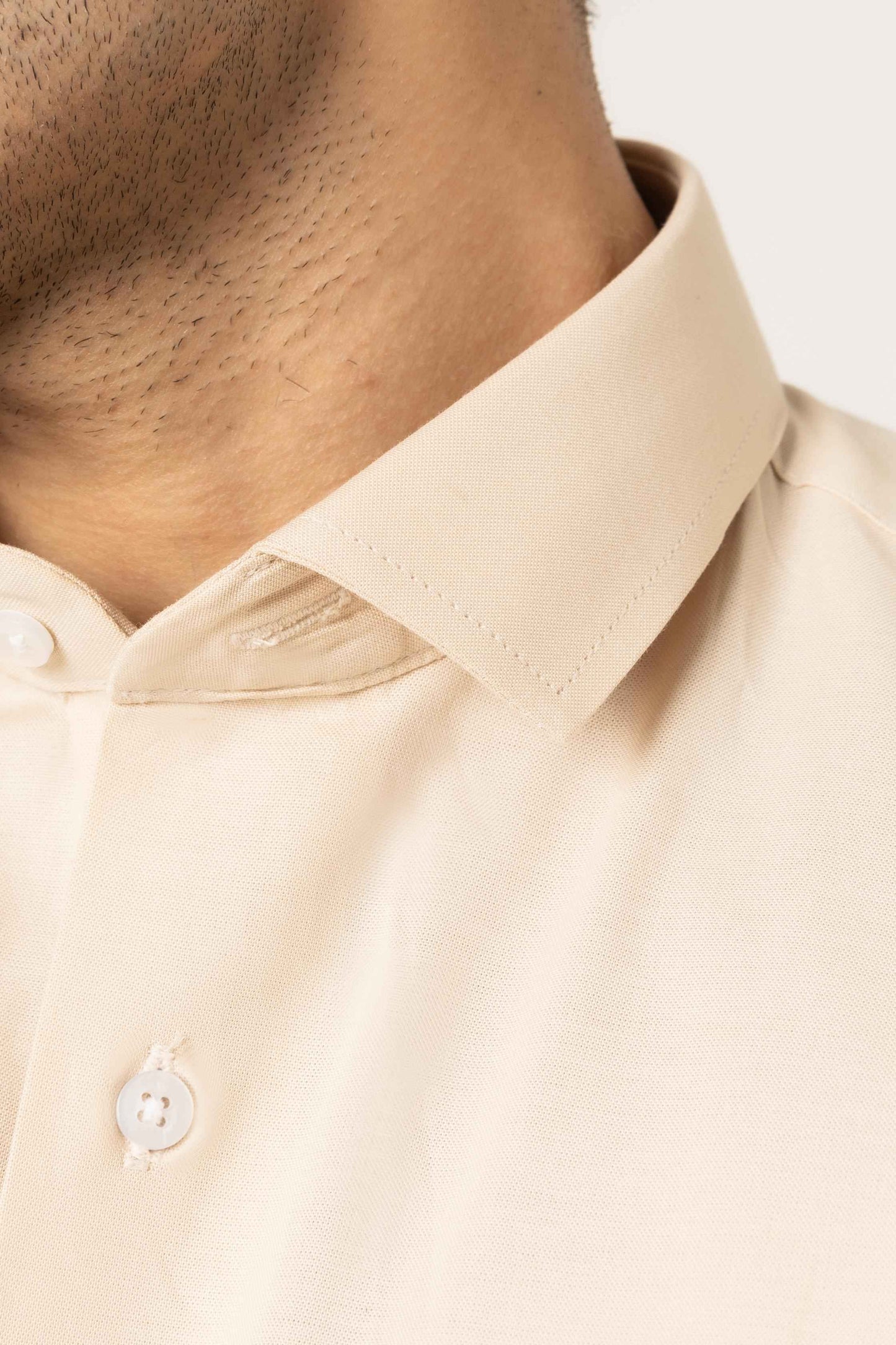 Beige Dress Shirt