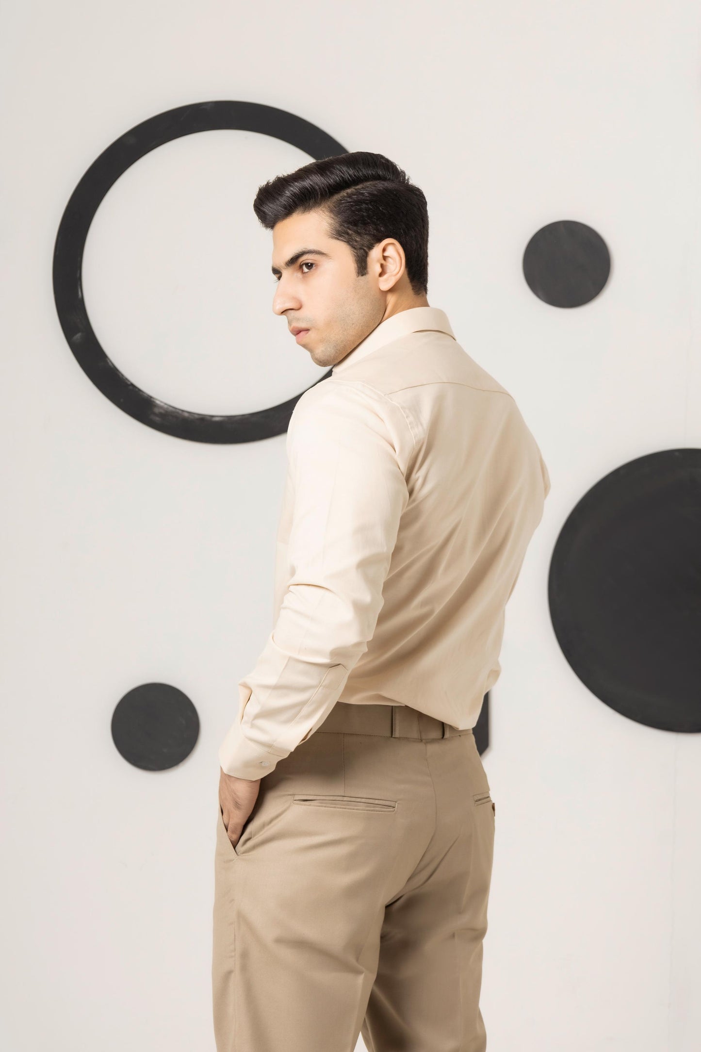 Beige Dress Shirt