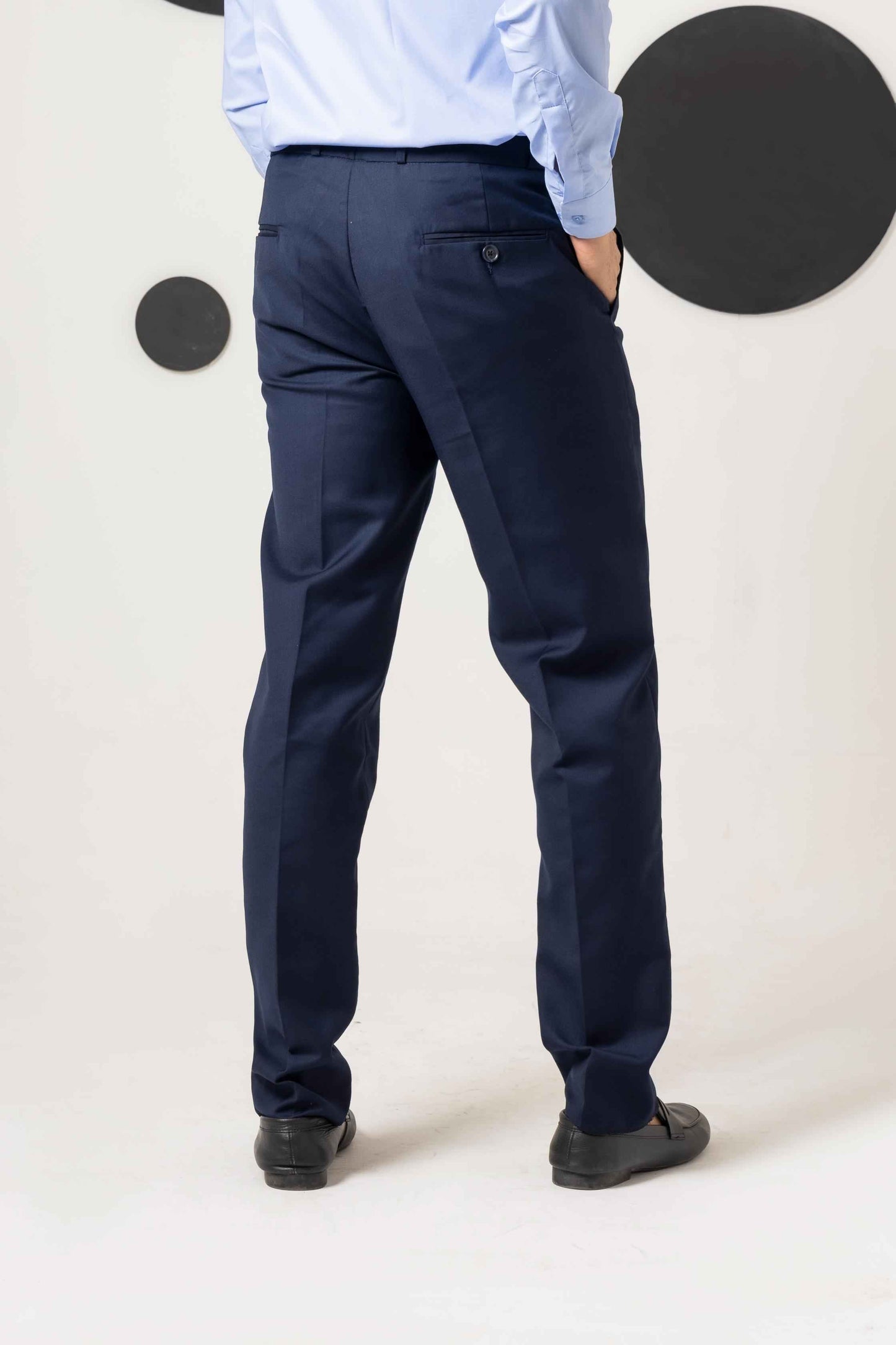Blue Formal Pant