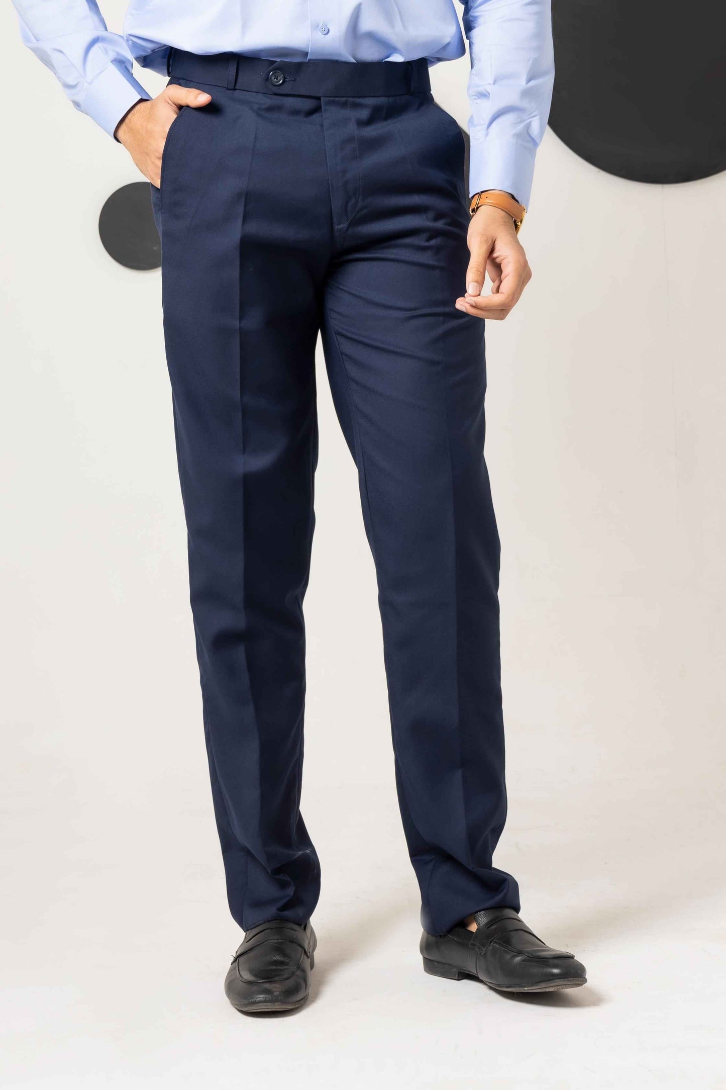 Blue Formal Pant