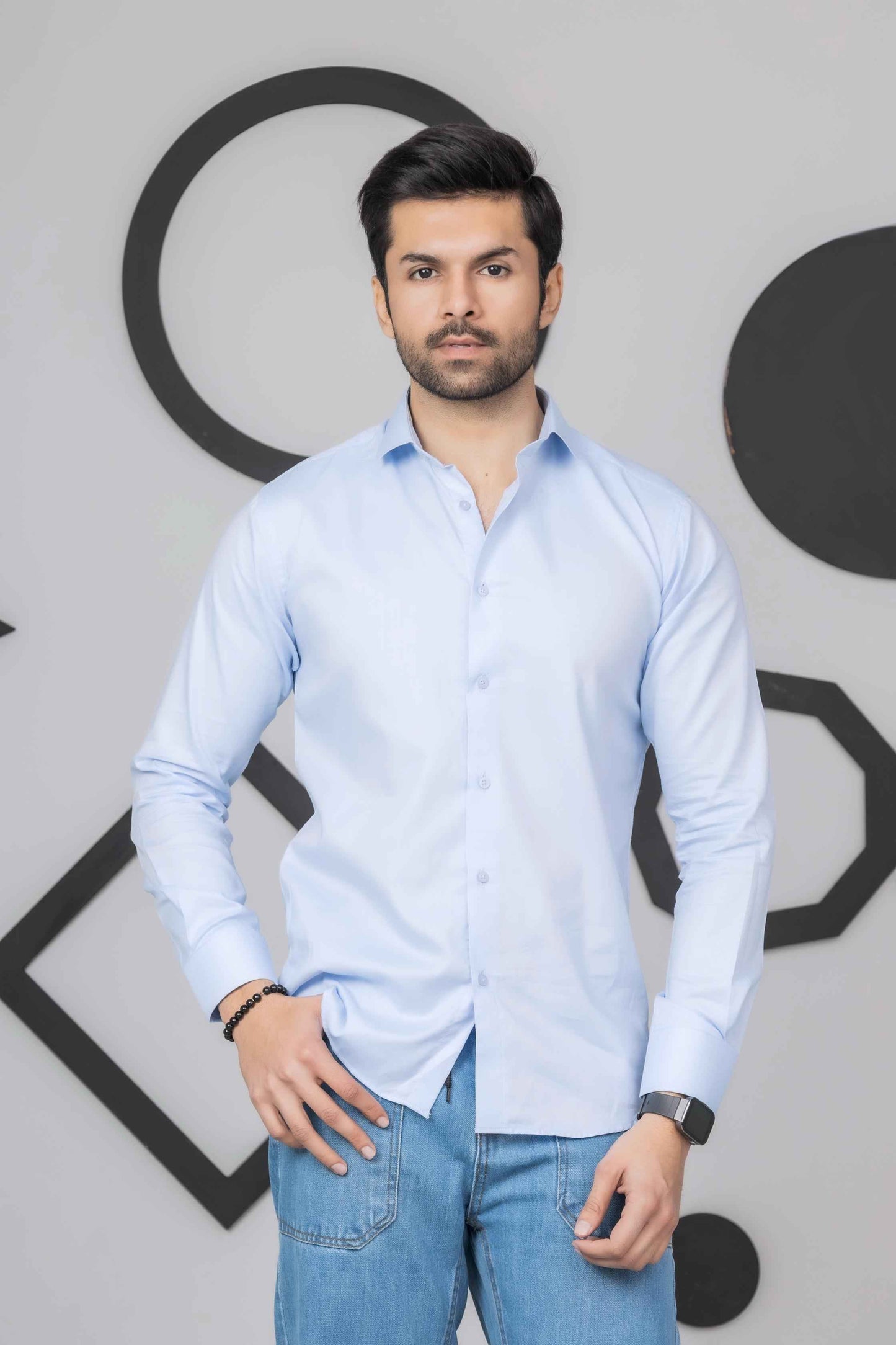 Sky Blue Dress Shirt