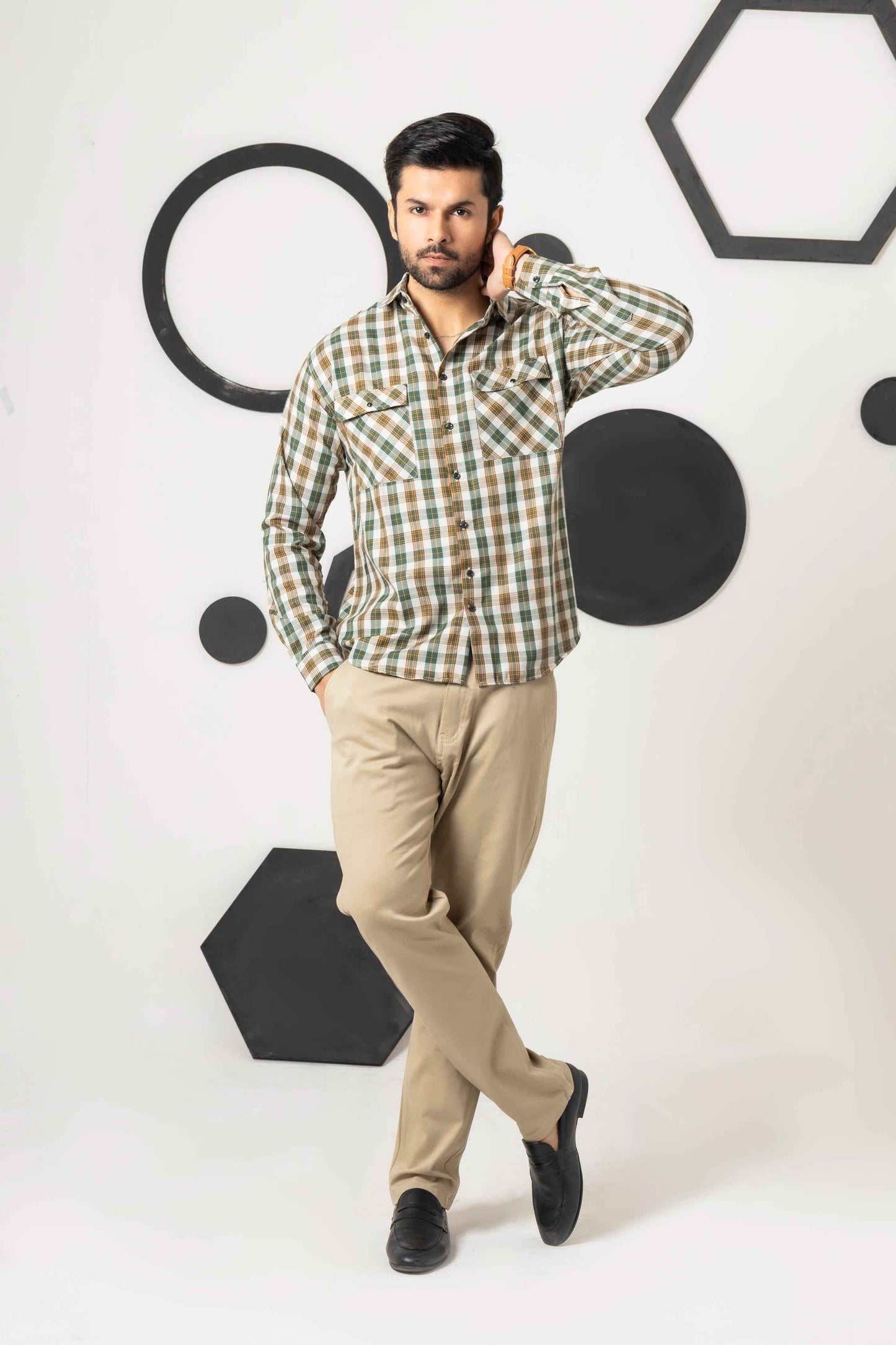 camel skin Cotton Pant