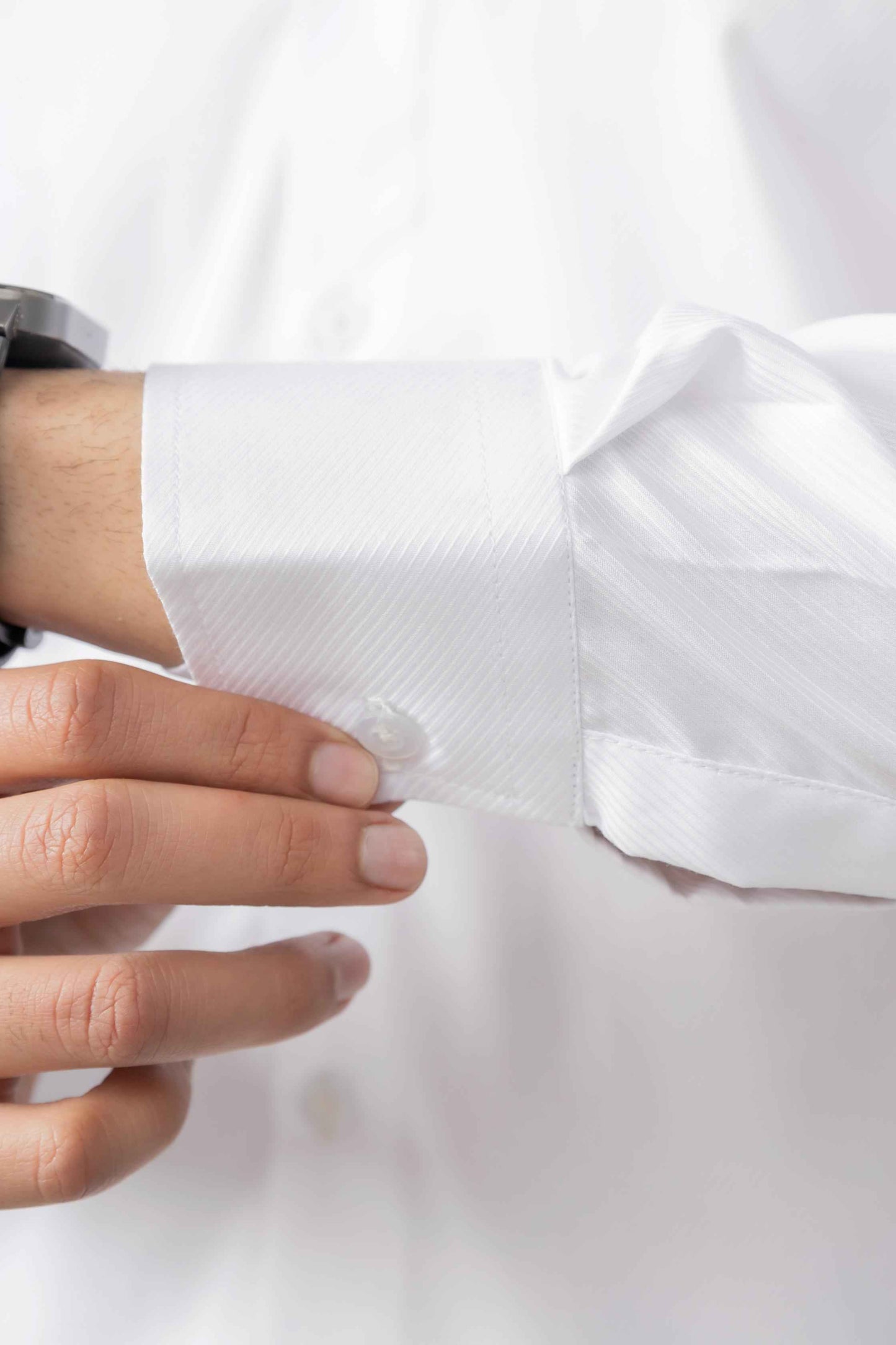 White Self Lining Dress Shirt