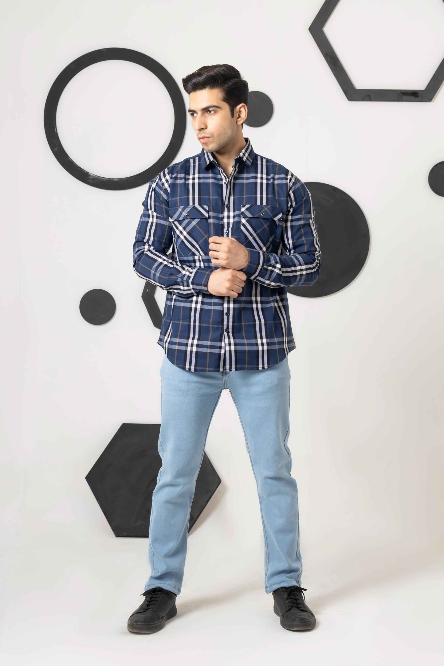 Soft Blue Denim Jeans