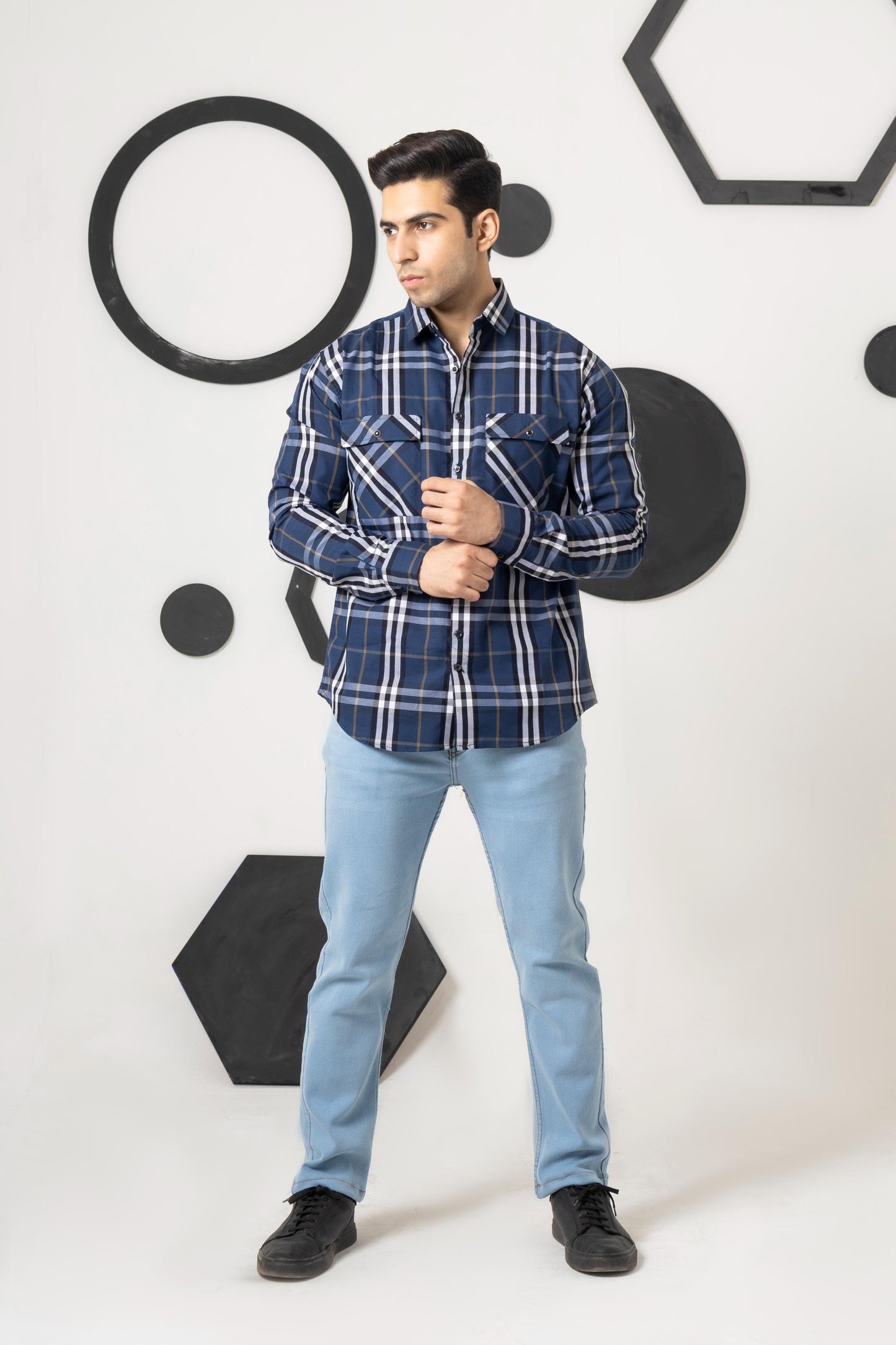 Soft Blue Denim Jeans