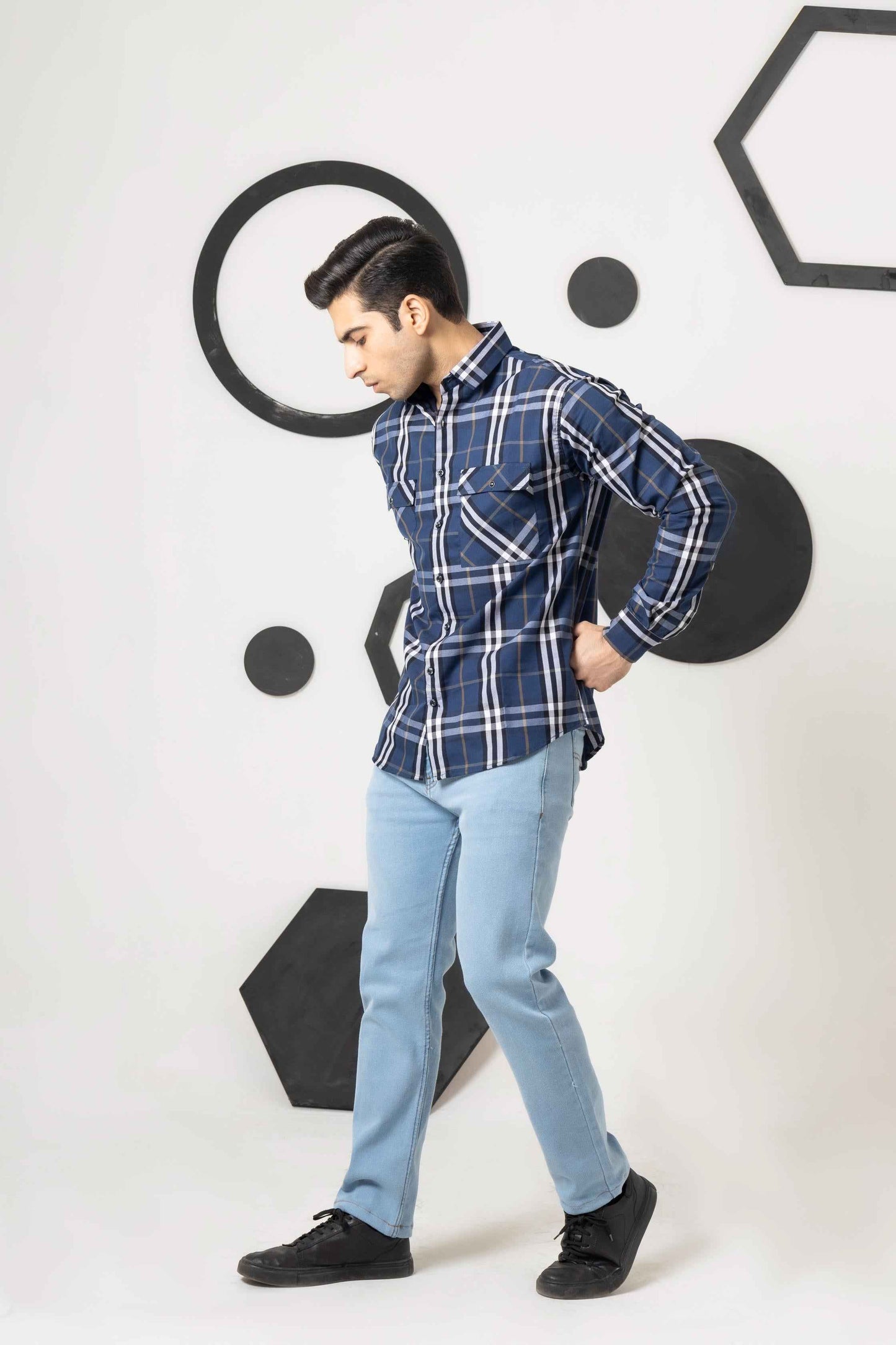 Soft Blue Denim Jeans