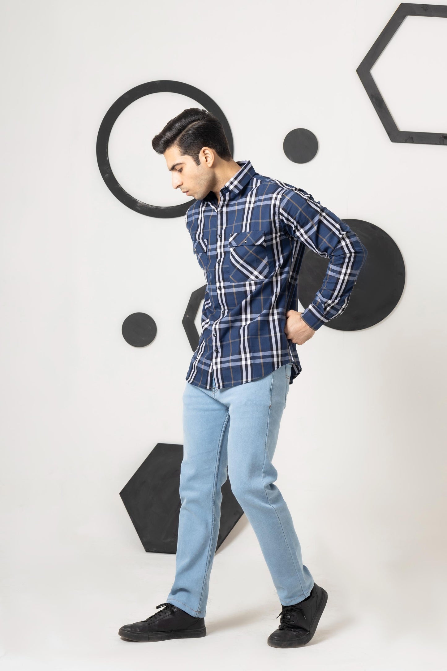Soft Blue Denim Jeans