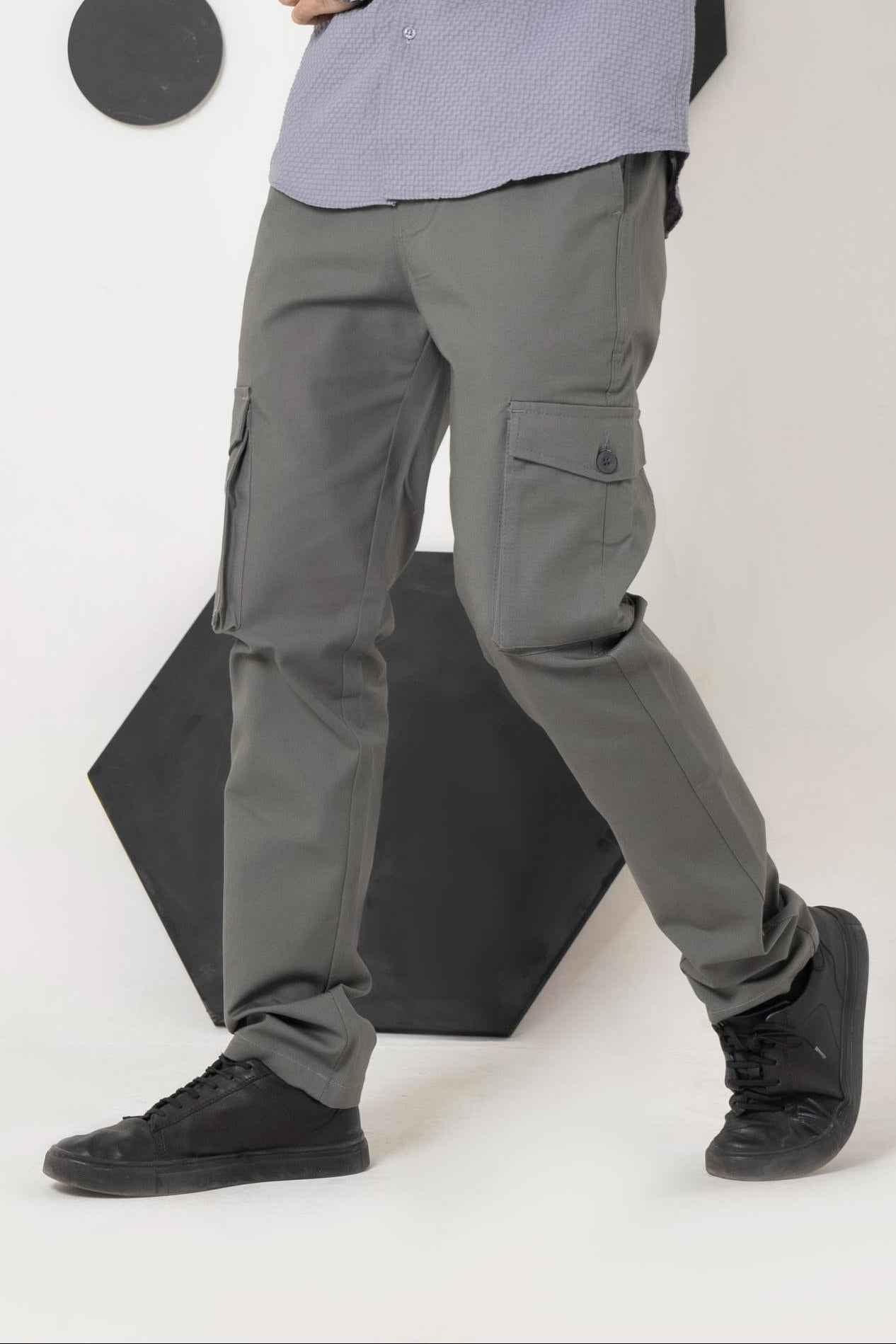 Zinc Grey Comfort Canves Cargo
