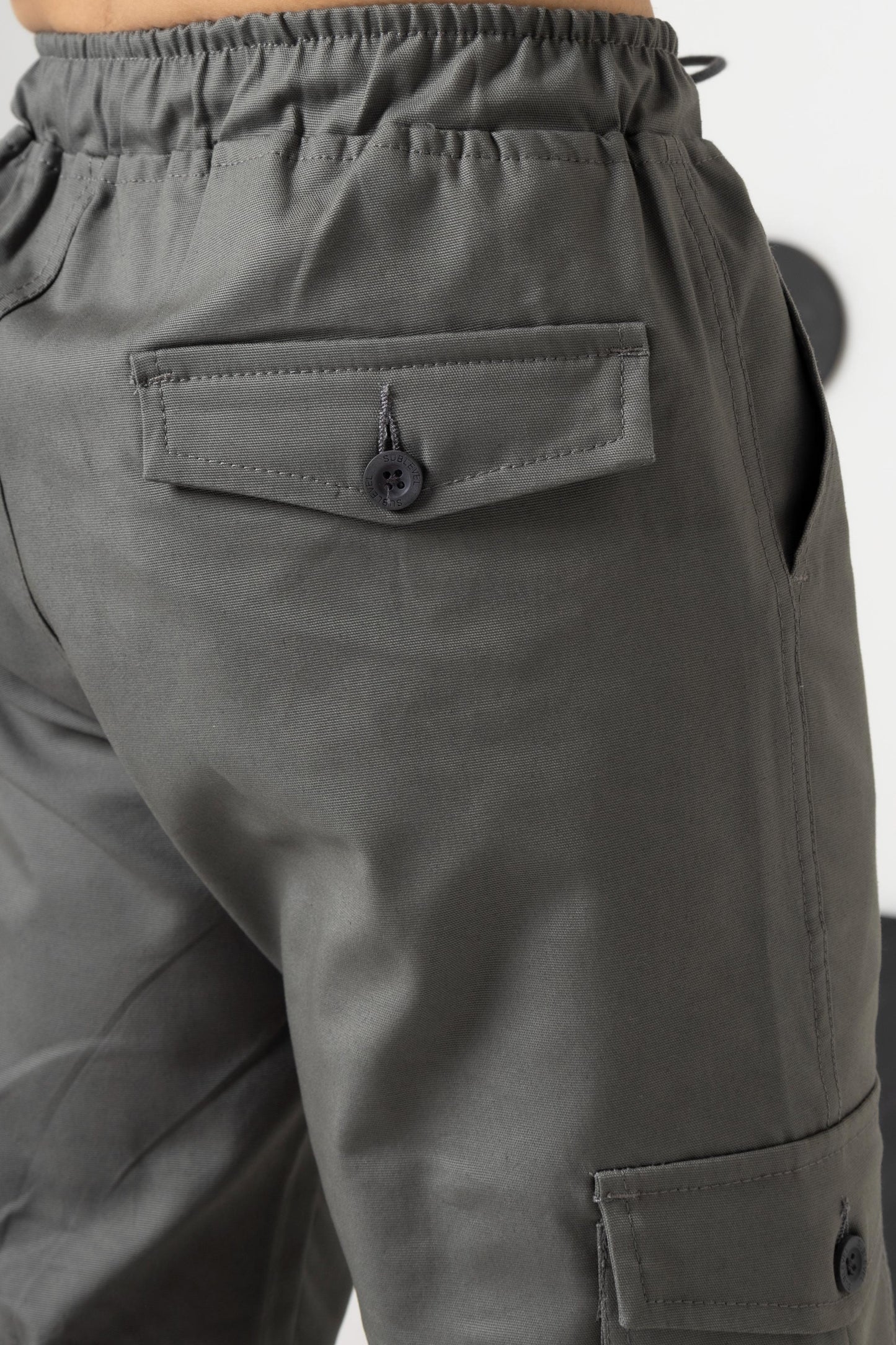 Zinc Grey Comfort Canves Cargo