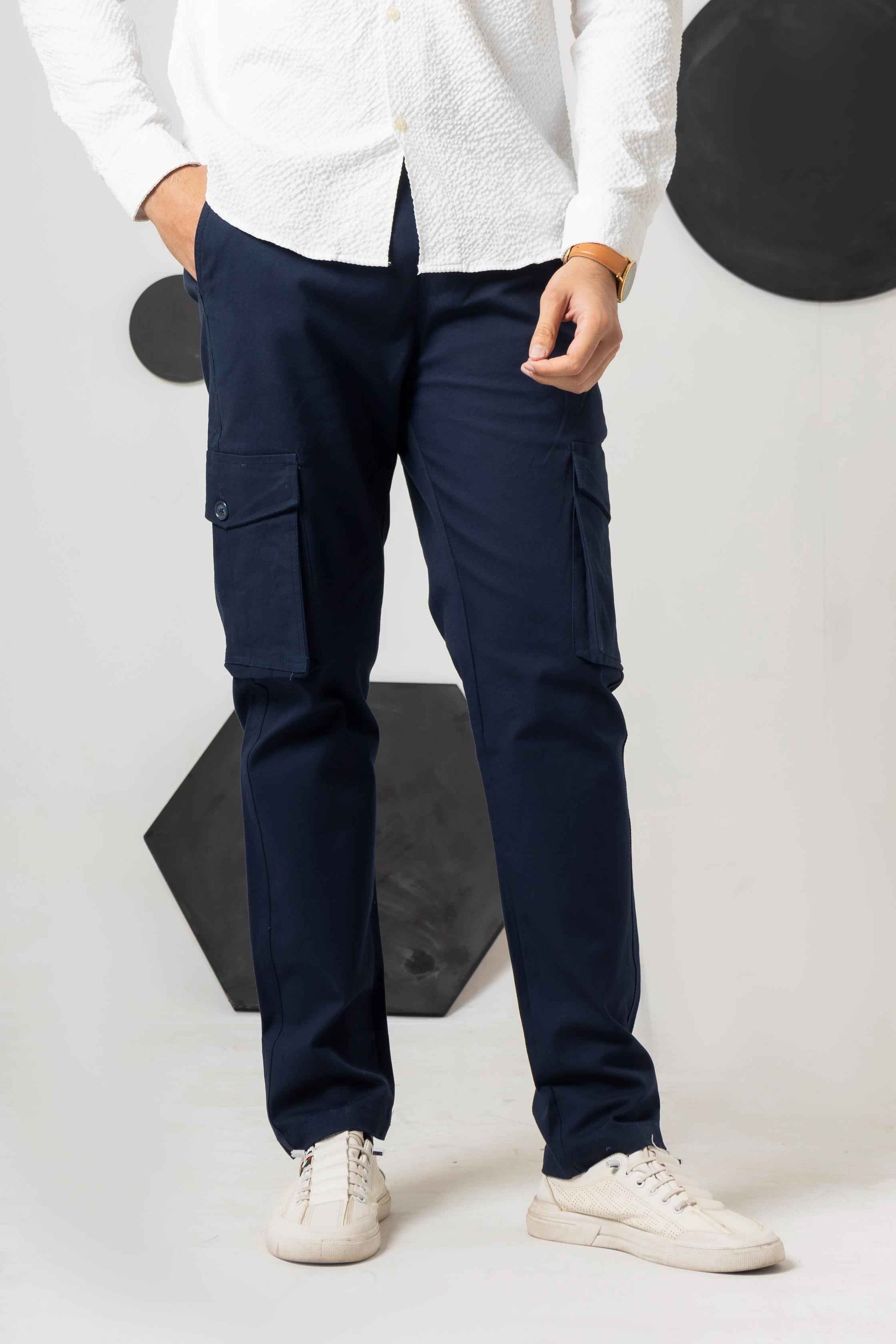 Admiral Blue Comfort Canvas Cargo