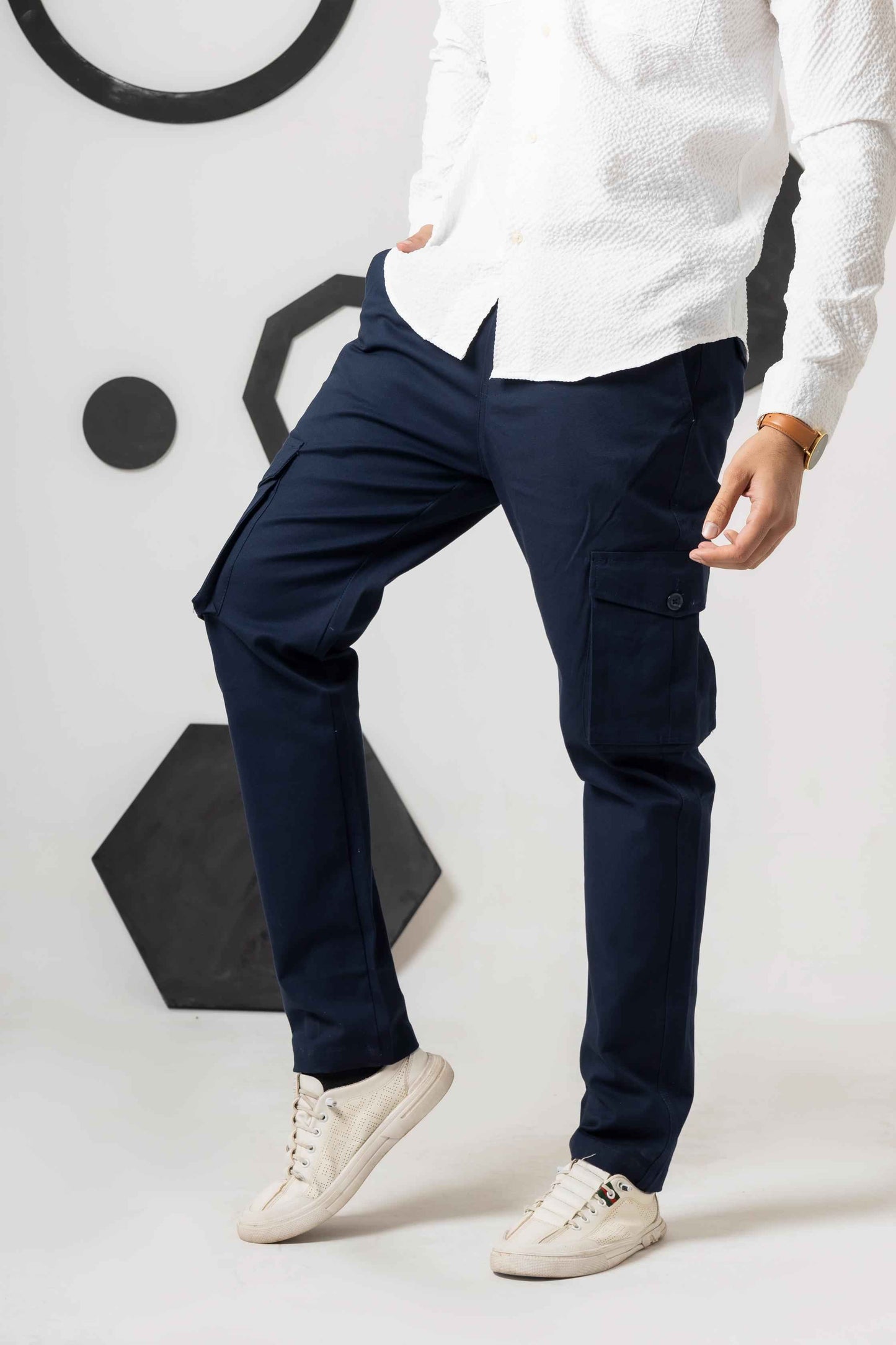 Admiral Blue Comfort Canvas Cargo