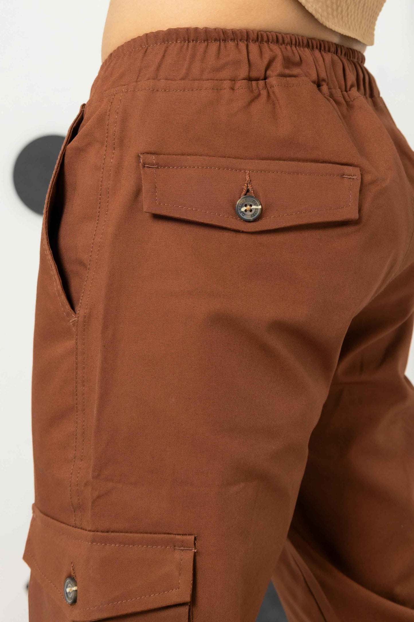 Mars Brown Comfort Canves Cargo