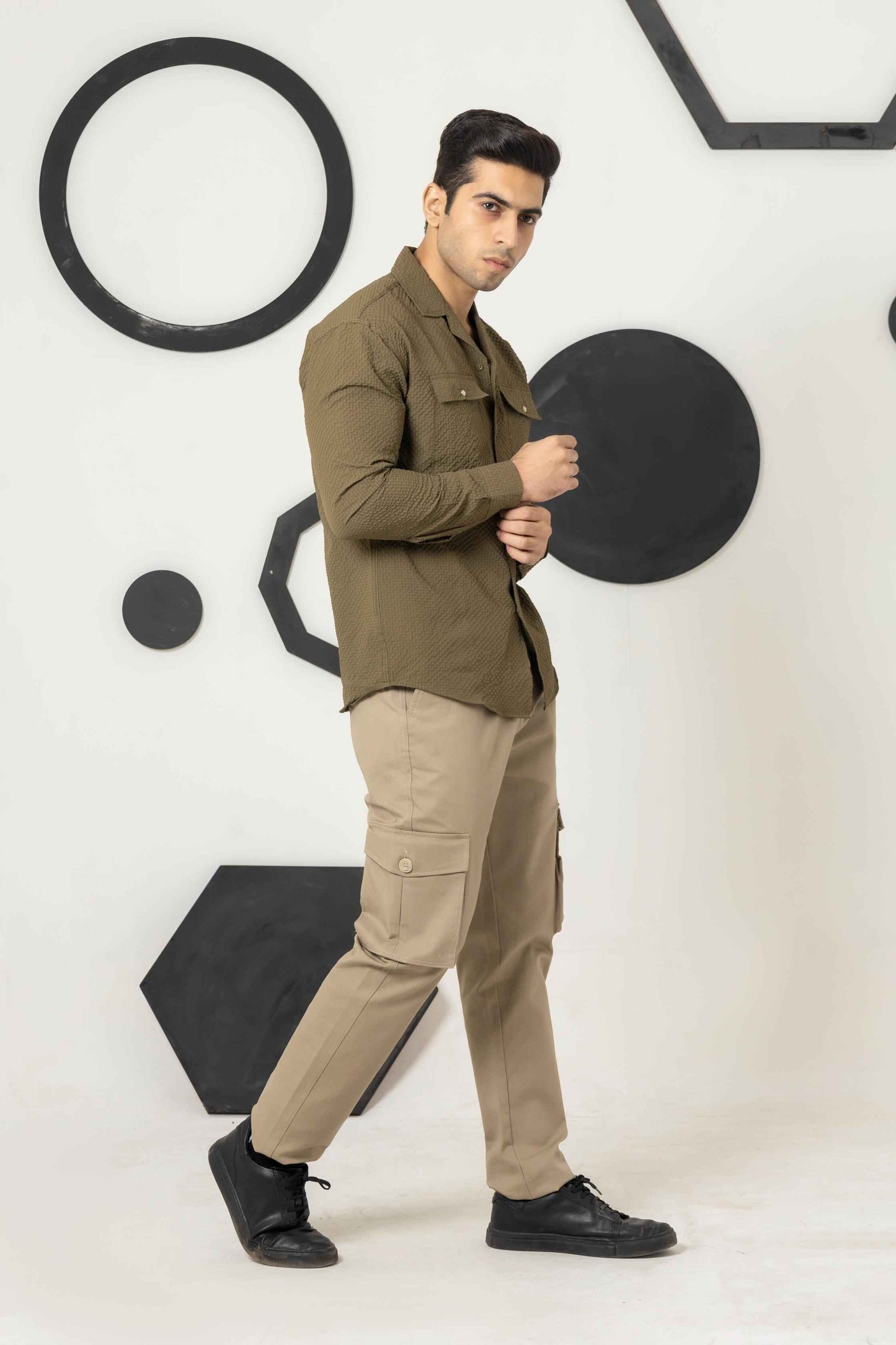 Pearl Green casual Shirt