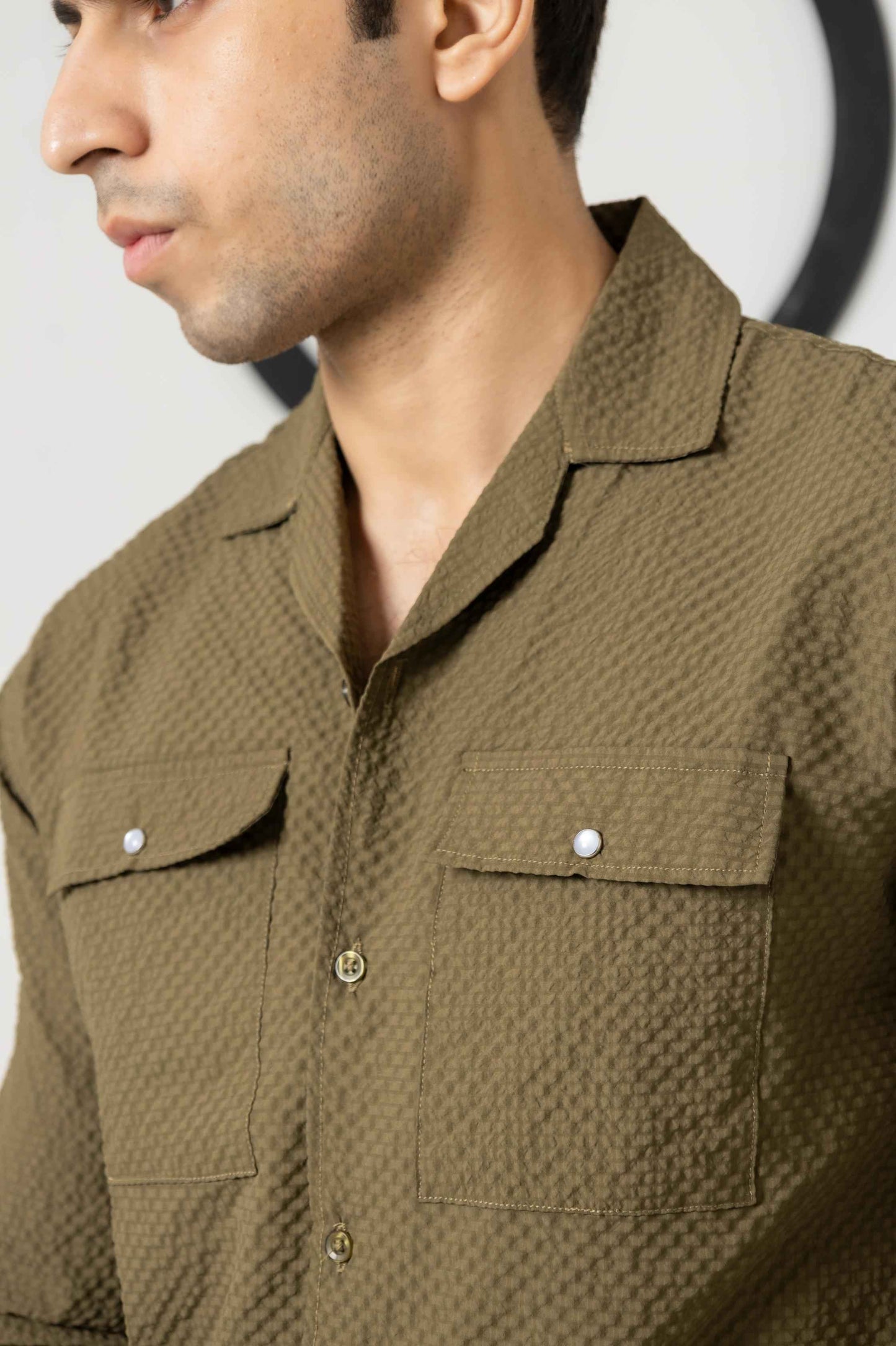 Pearl Green casual Shirt
