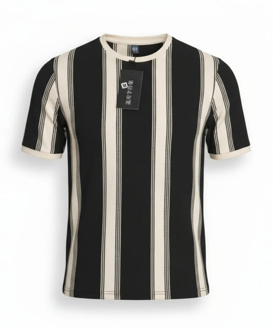Black Old Money Roundneck T-shirt