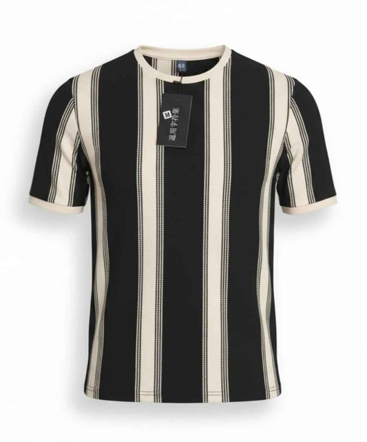 Black Old Money Roundneck T-shirt