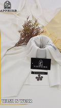 Sapphire wash & wear gents unstitched suit 2026 summer collection