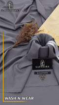 Sapphire wash & wear gents unstitched suit 2026 summer collection