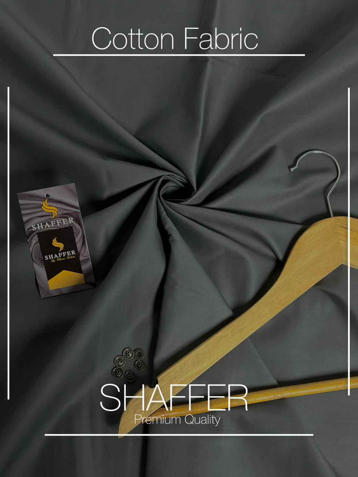 Shaffer Original Soft Cotton Men's Unstitched Suit 4.5 Meter – Summer Collection 2026