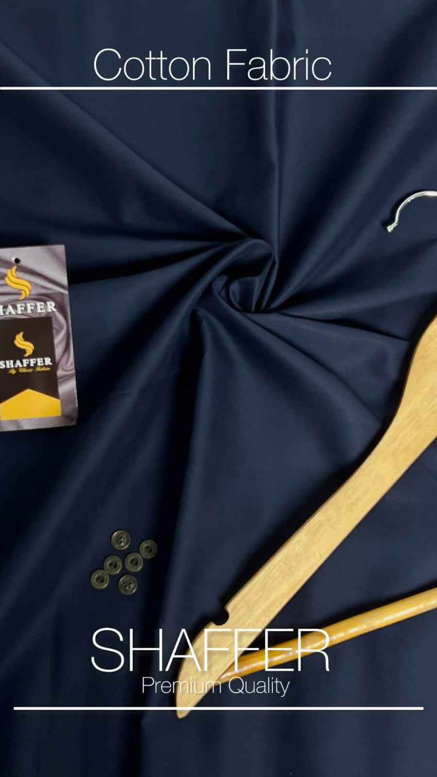 Shaffer Original Soft Cotton Men's Unstitched Suit 4.5 Meter – Summer Collection 2026