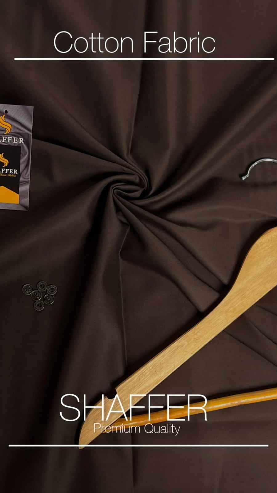 Shaffer Original Soft Cotton Men's Unstitched Suit 4.5 Meter – Summer Collection 2026