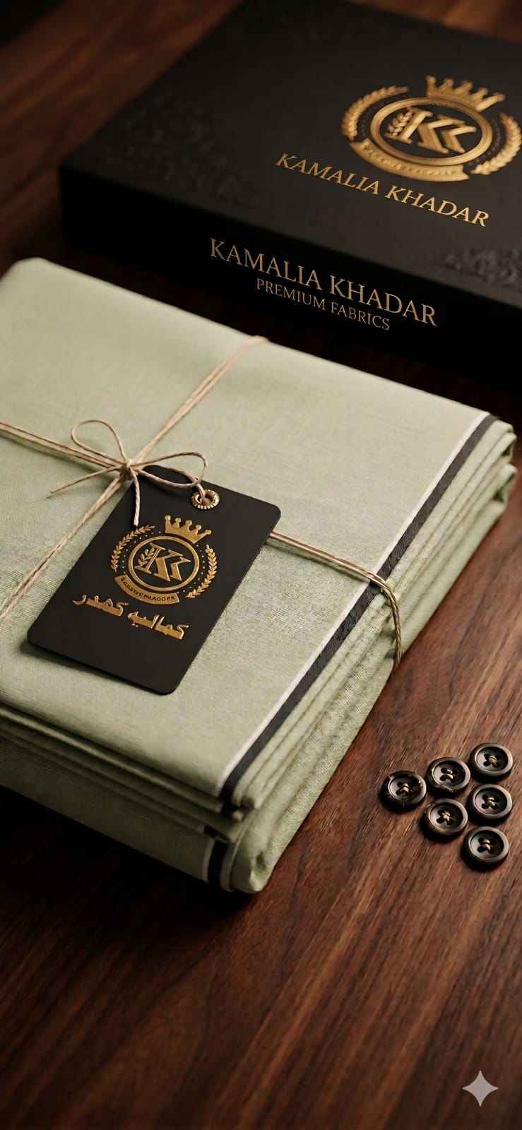 Premium Kamalia Khaddar 7 Meter Men's Unstitched Suit – Soft & Comfortable Winter Fabric