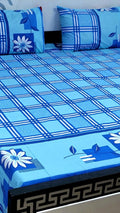 Soft breathable cotton bedsheet for home use