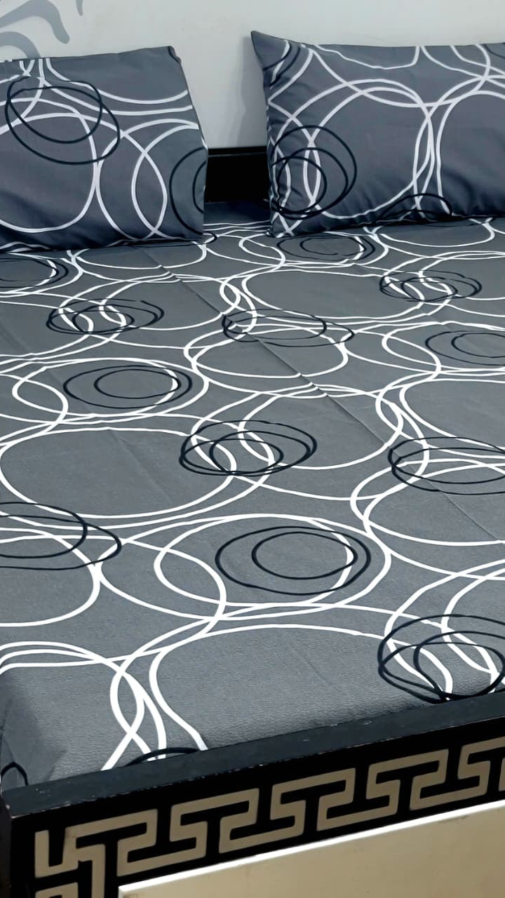 Double bed cotton bedsheet export quality Pakistan