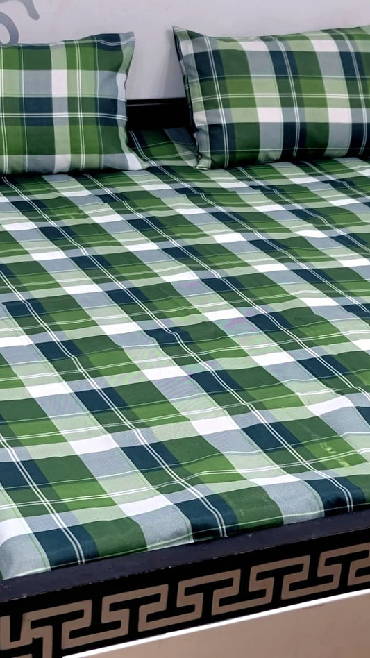 Double bed cotton bedsheet export quality Pakistan