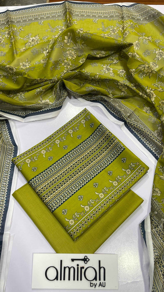 Almirah Original Vol. 13 Printed Lawn 3PC Suit – Unstitched Summer Collection 2026 #A