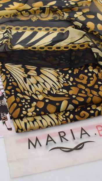 2026 Printed Lawn 3PC Suit with Chiffon Dupatta – Unstitched Summer Collection